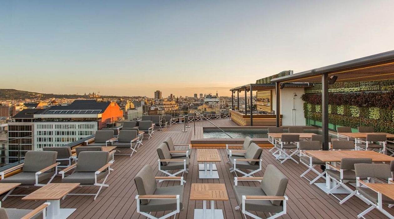 Hotel Majestic dakterras