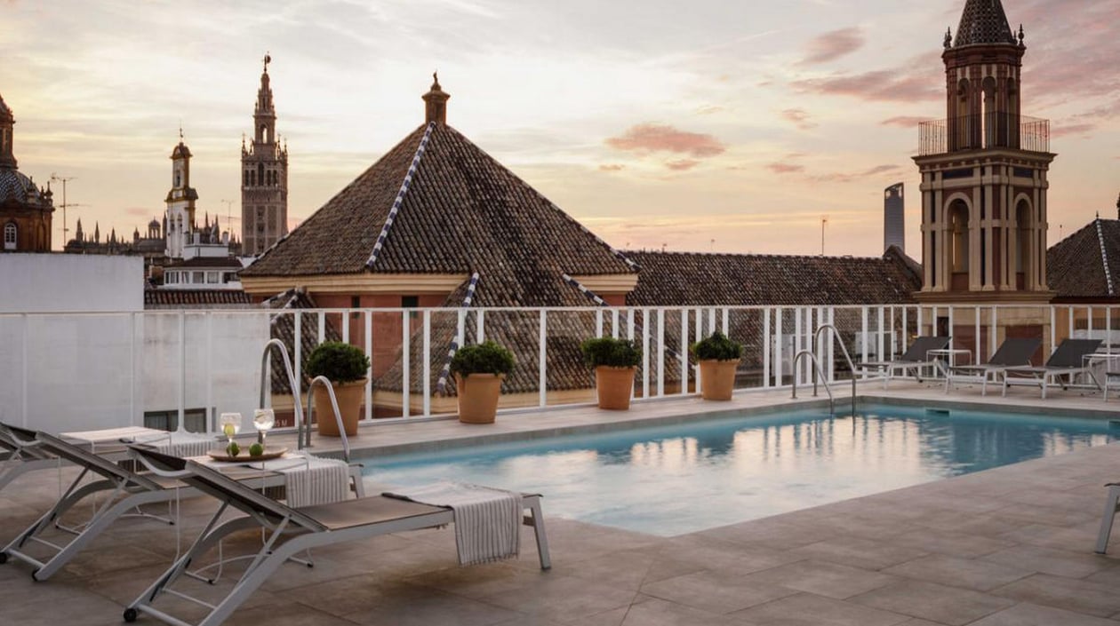 Hotel Fernando III zwembad