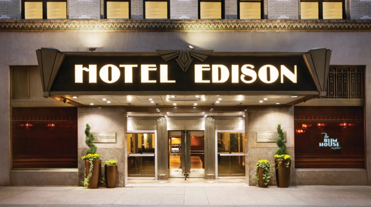 Hotel Edison exterieur