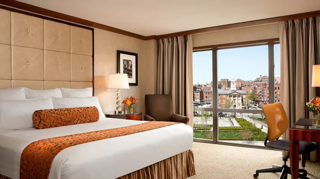 The Bostonian Hotel Boston impressie hotelkamer King room
