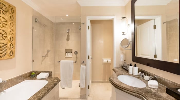 InterContinental Johannesburg O.R. Tambo Airport badkamer