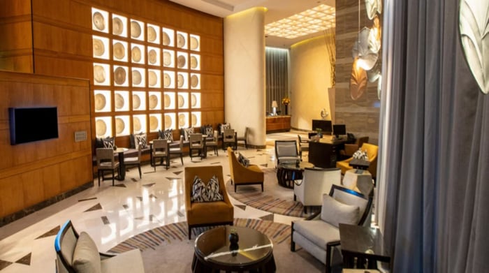 InterContinental Johannesburg O.R. Tambo Airport lobby lounge