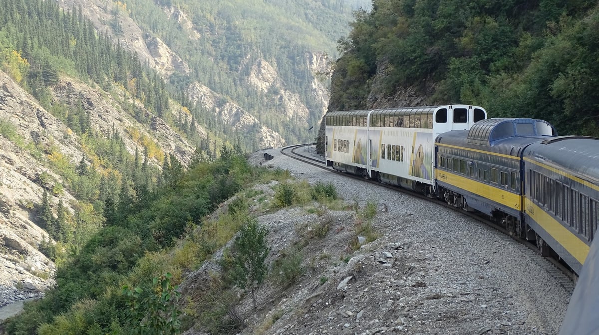Langs de Nenana rivier