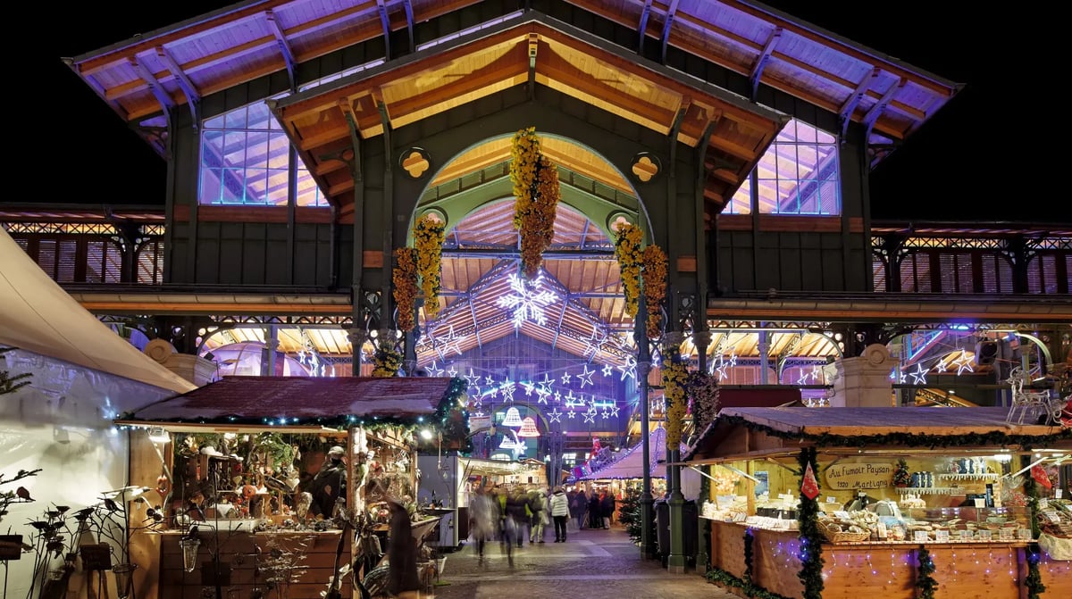 Kerstmarkt in Montreux