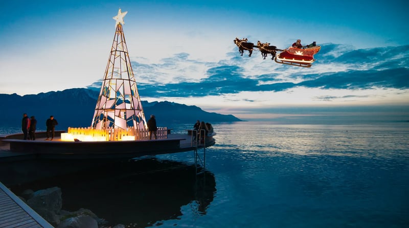 Kerstsfeer in Zwitserland