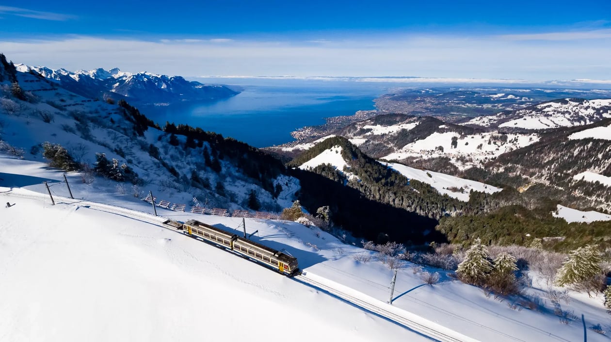 Rochers de Naye - trein 1
