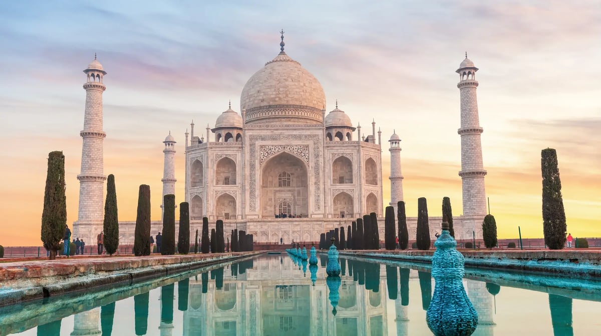 Ganges Taj Mahal shutterstock_1711683439