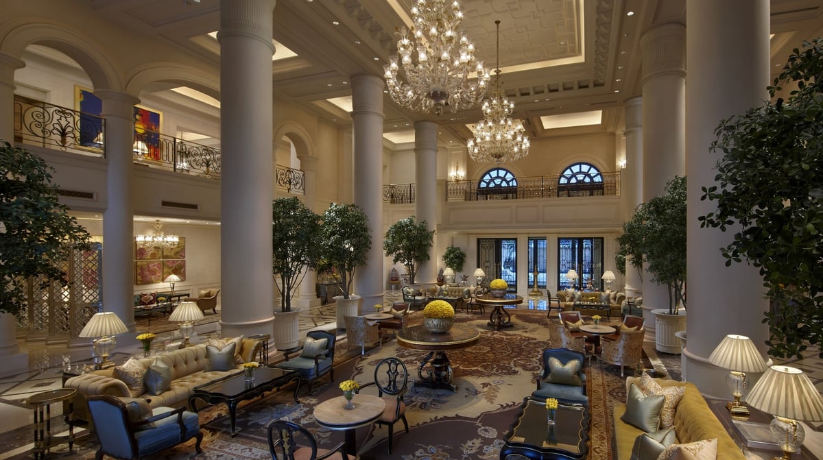 Leela Palace Delhi Lobby Lounge