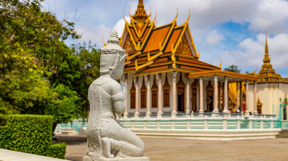 Cambodja - Phnom Penh - Royal Palace (2)