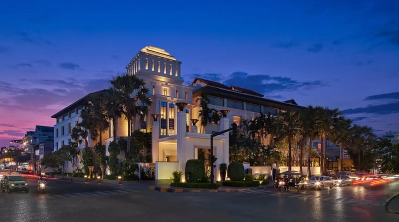 Upgrade hotel Park Hyatt in Siem Reap