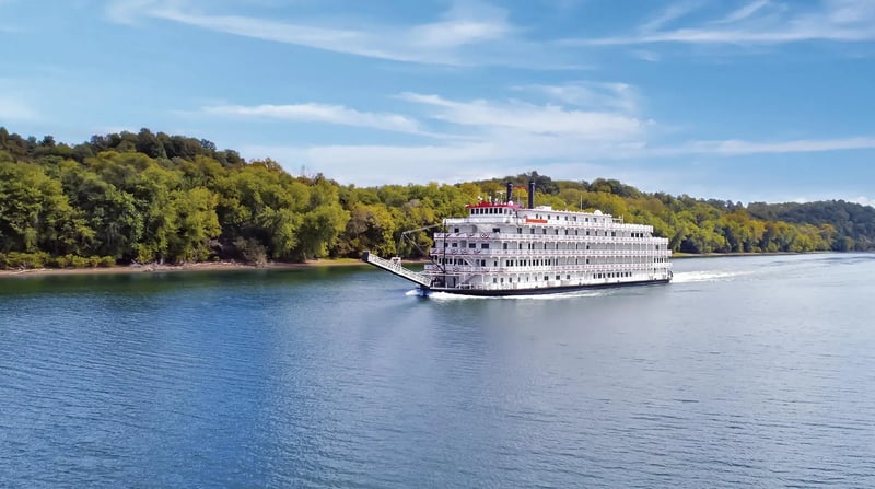 Cruisen over de Lower Mississippi