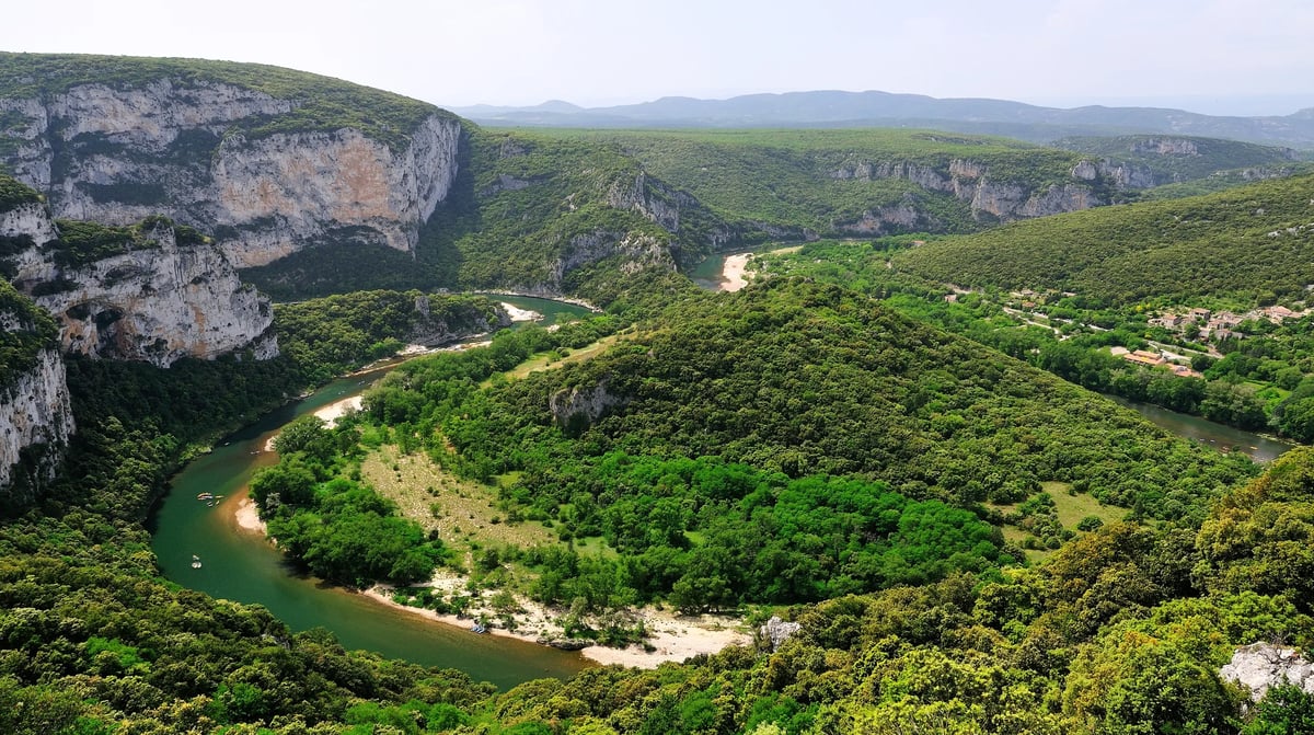 Gorges de lArdèche overview