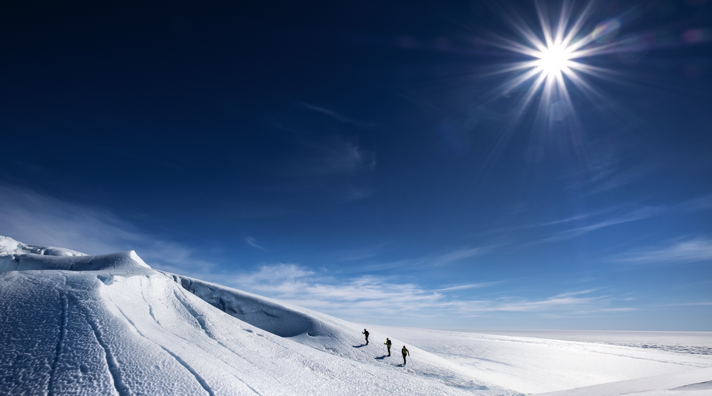 Hiking Antarctica