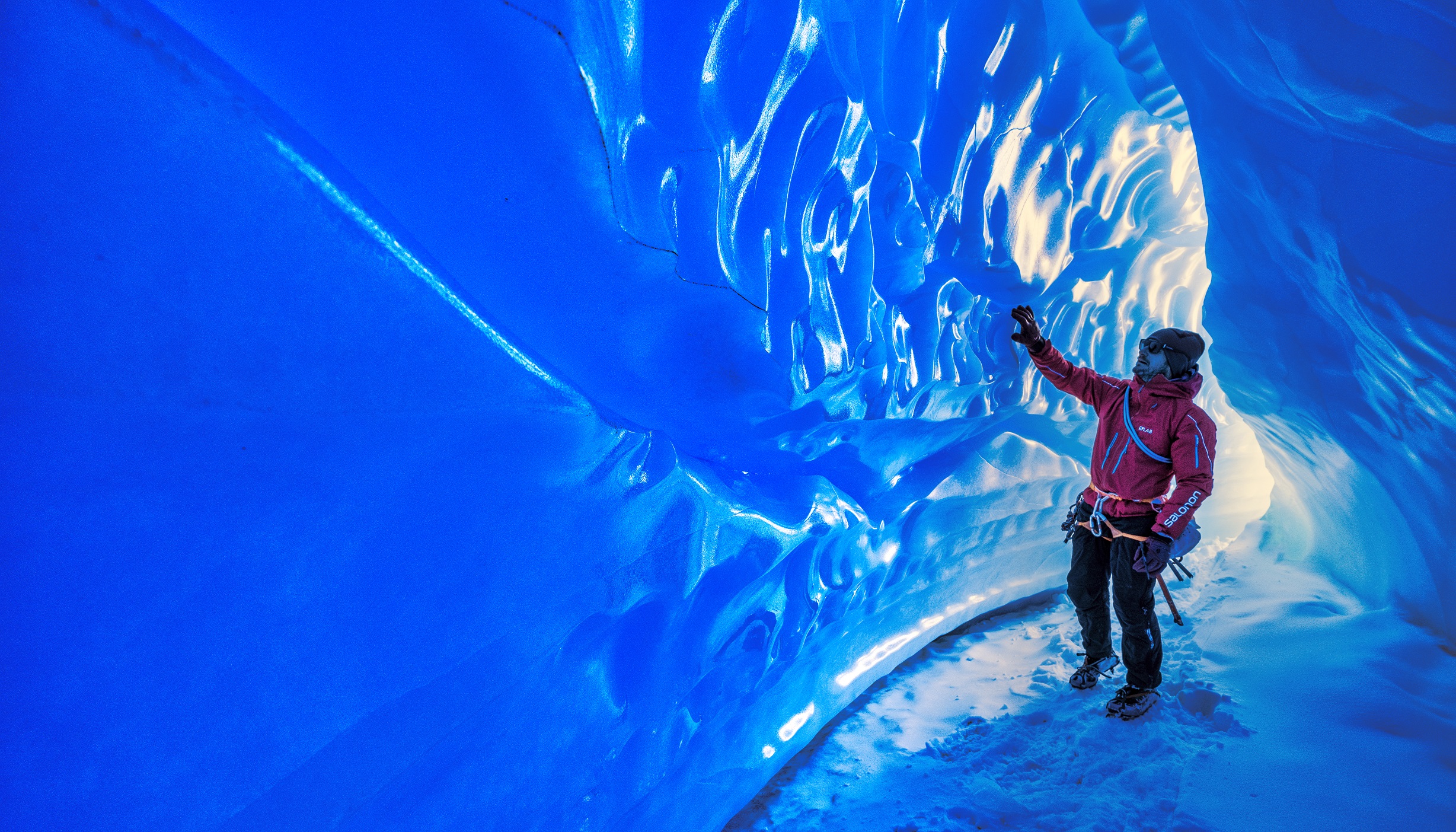 Ice Tunnel Antarctica