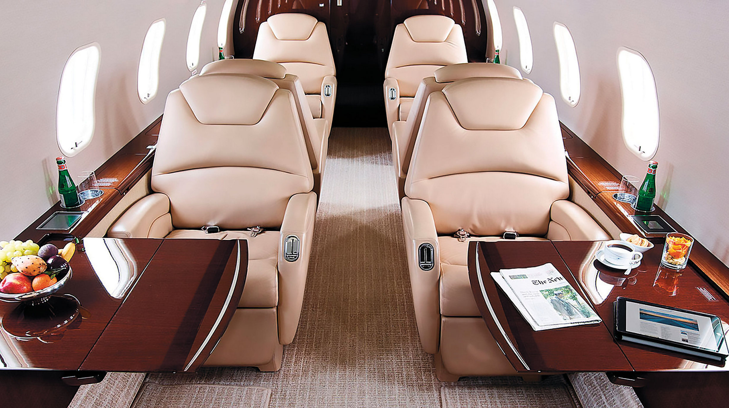 Challenger 300 interieur