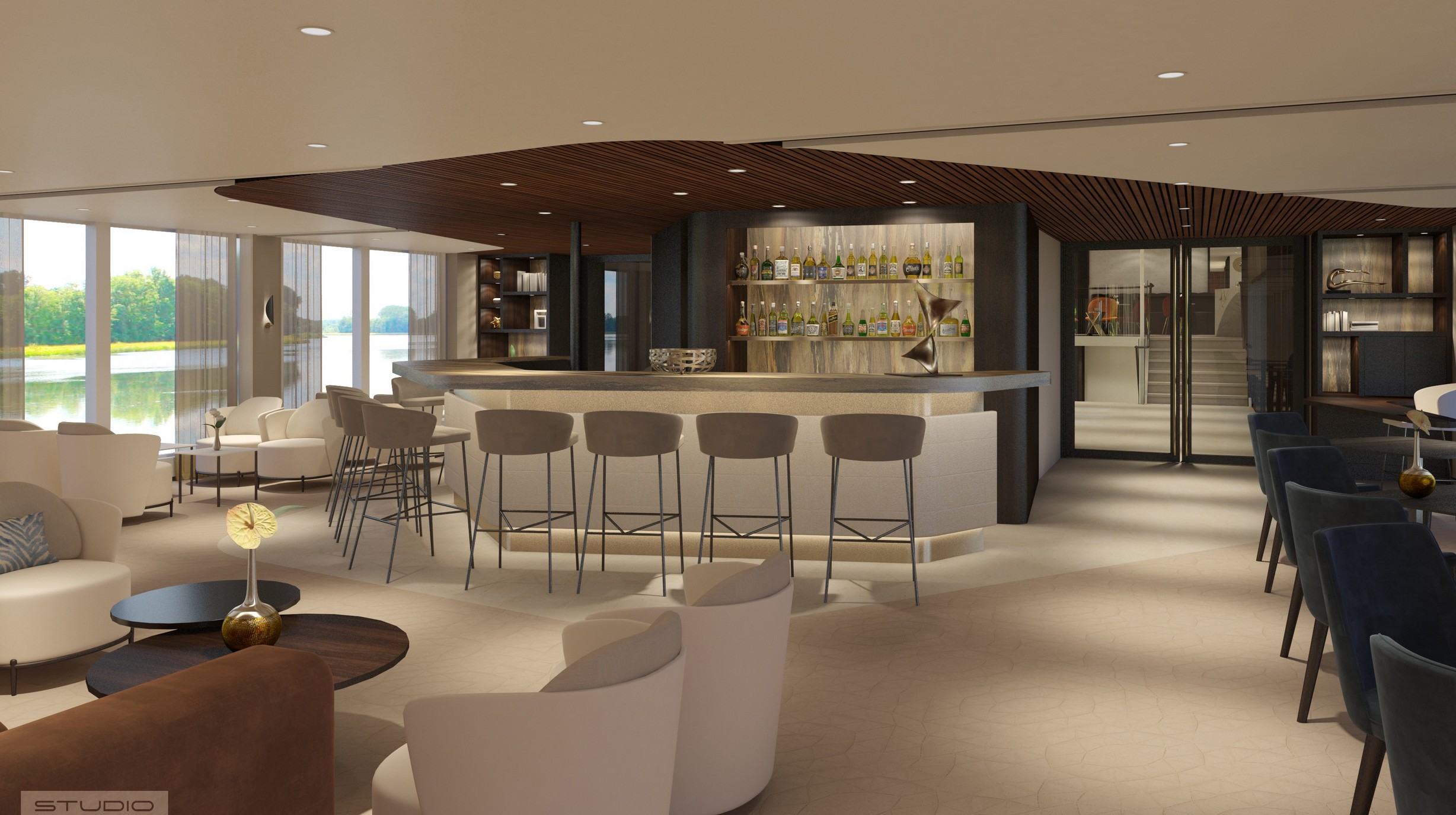 Amadeus Riva Render - Panorama bar
