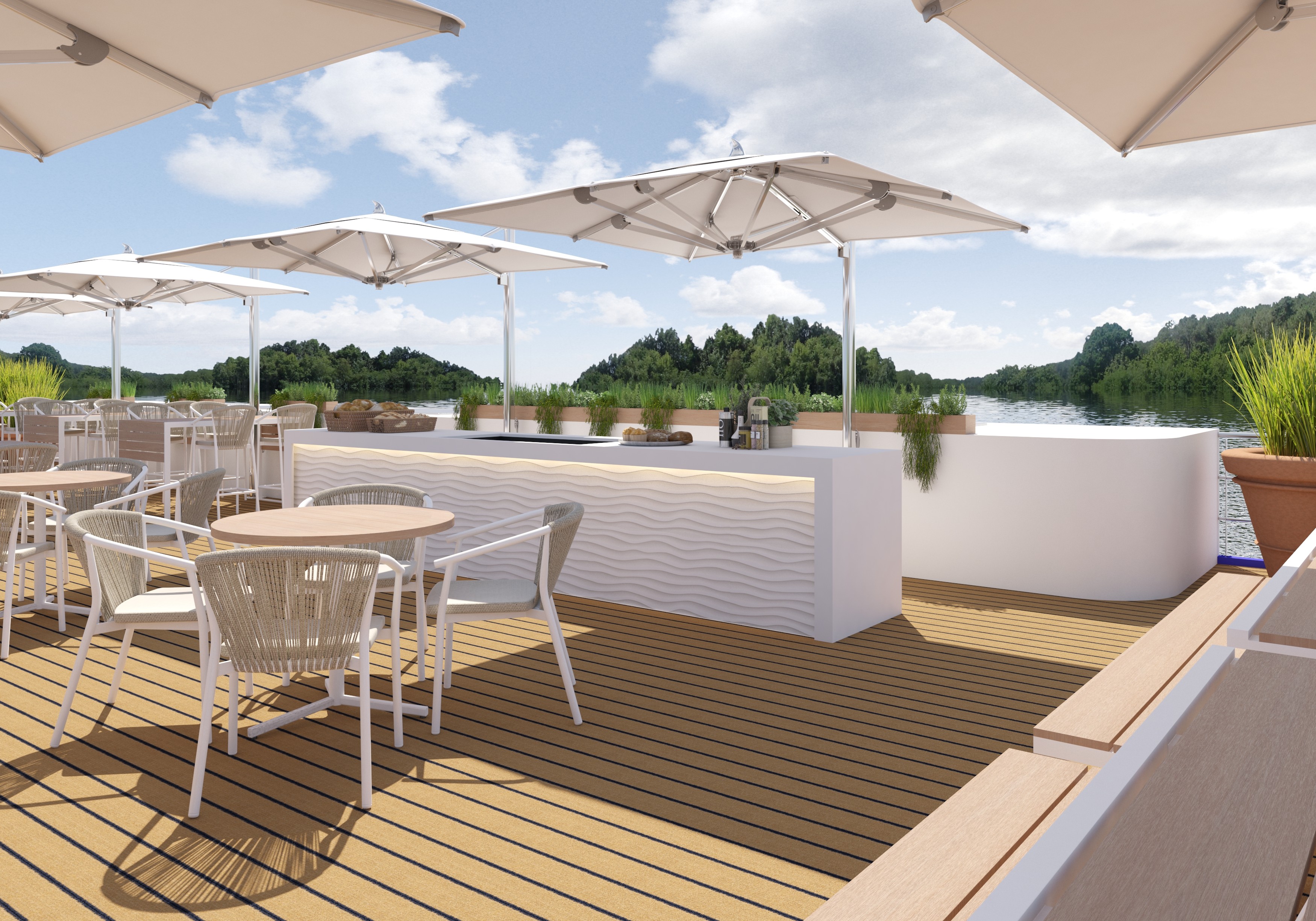 Amadeus Riva Render - Zonnedek 2