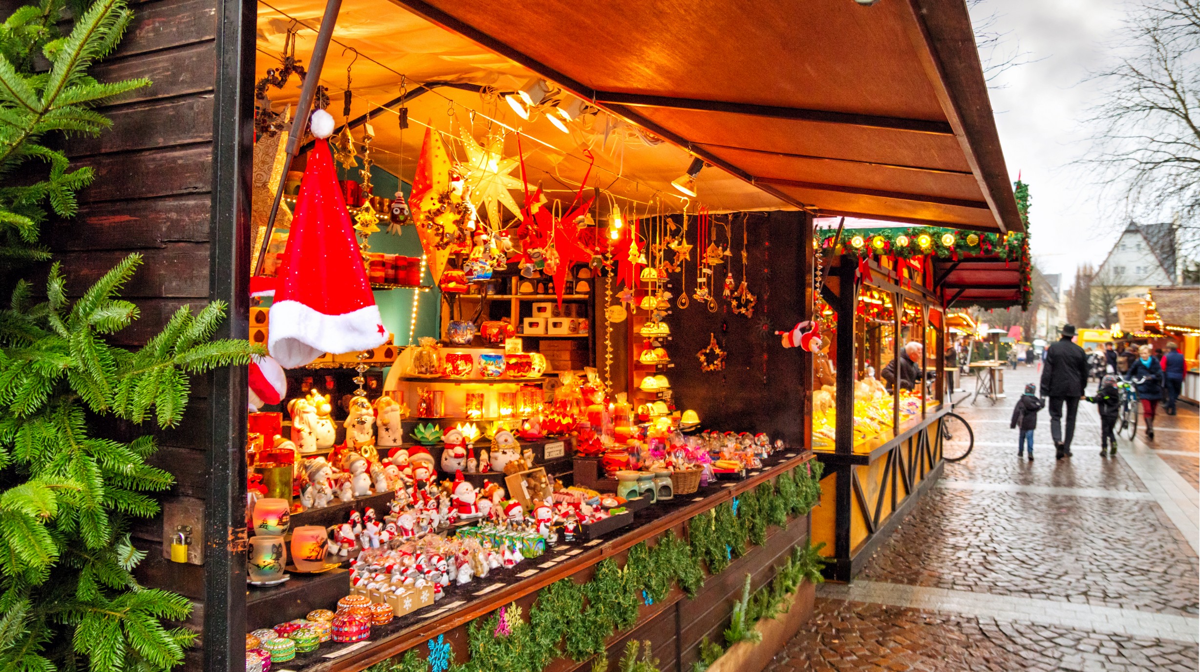 Kerstmarkt in Bonn centrum