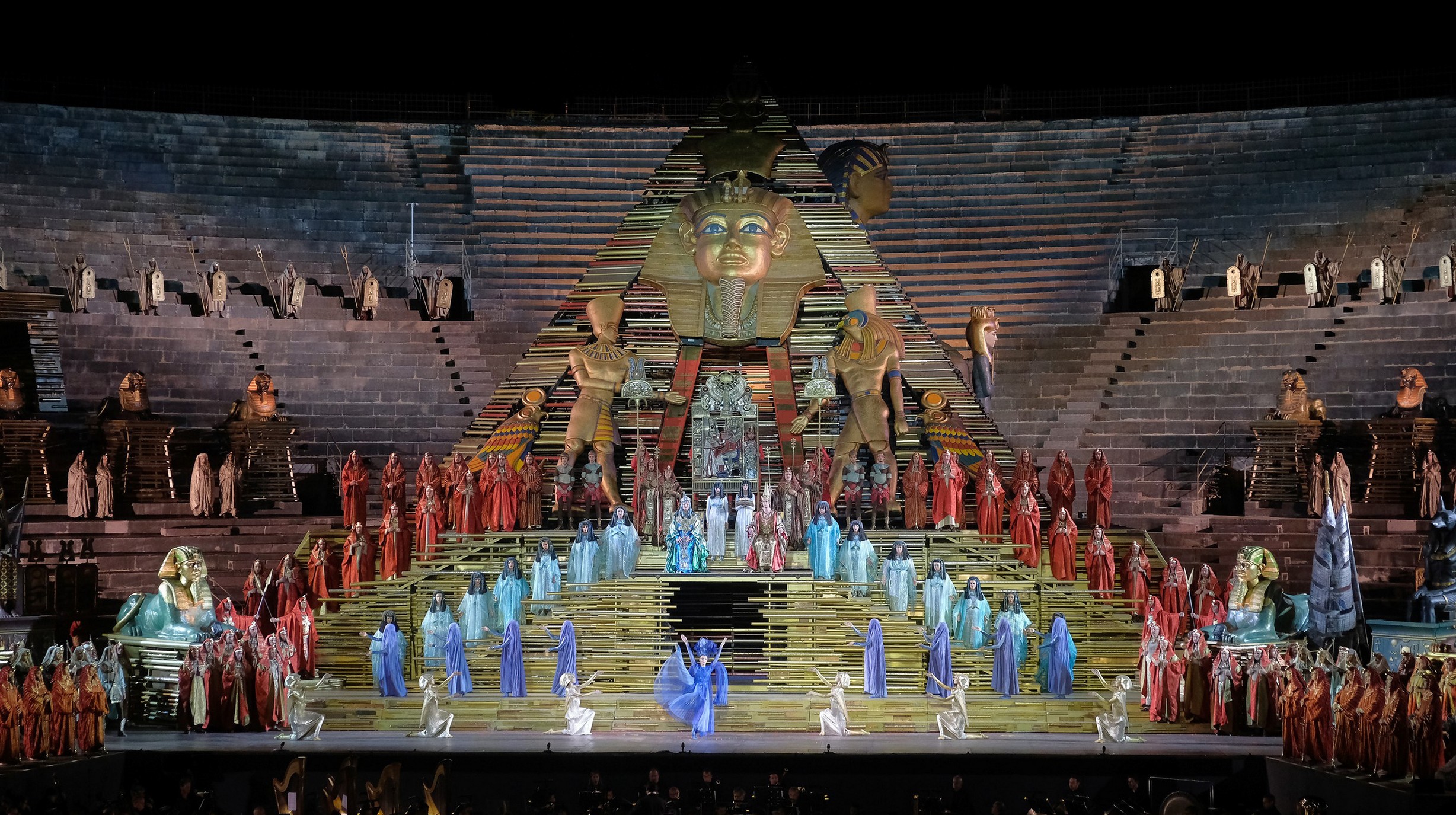 Opera's van Verdi in de Arena di Verona