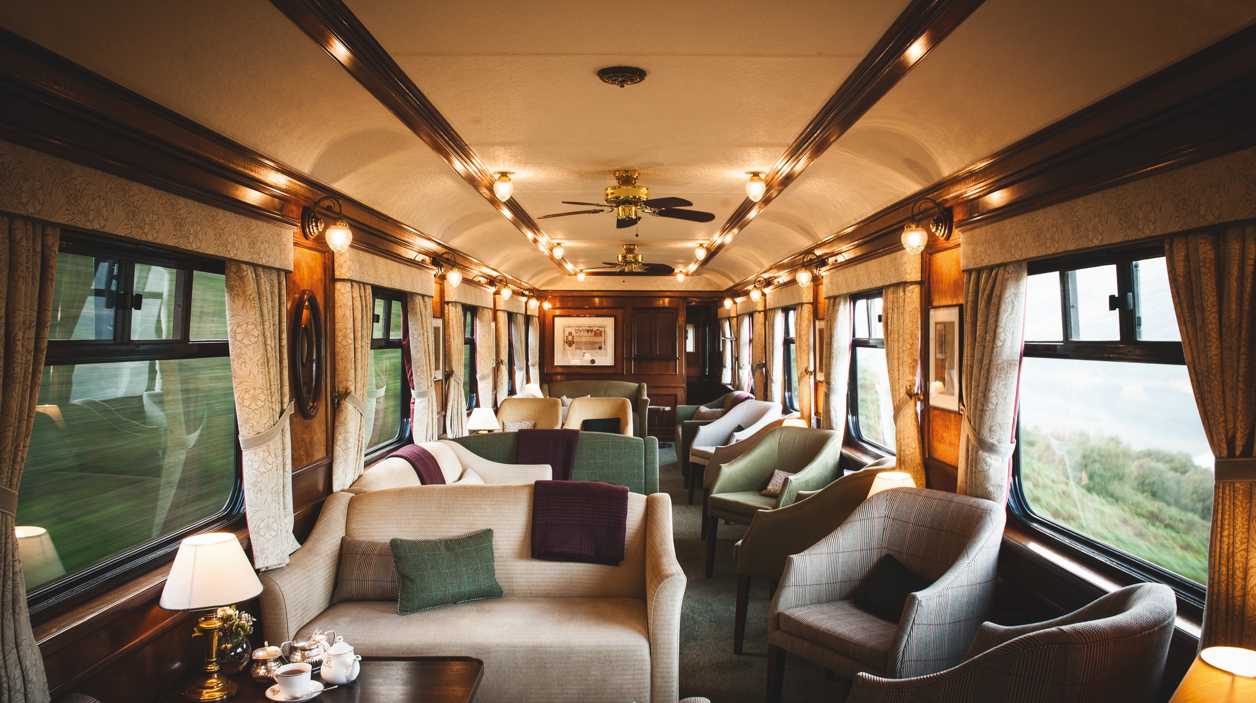 Royal Scotsman interieur 