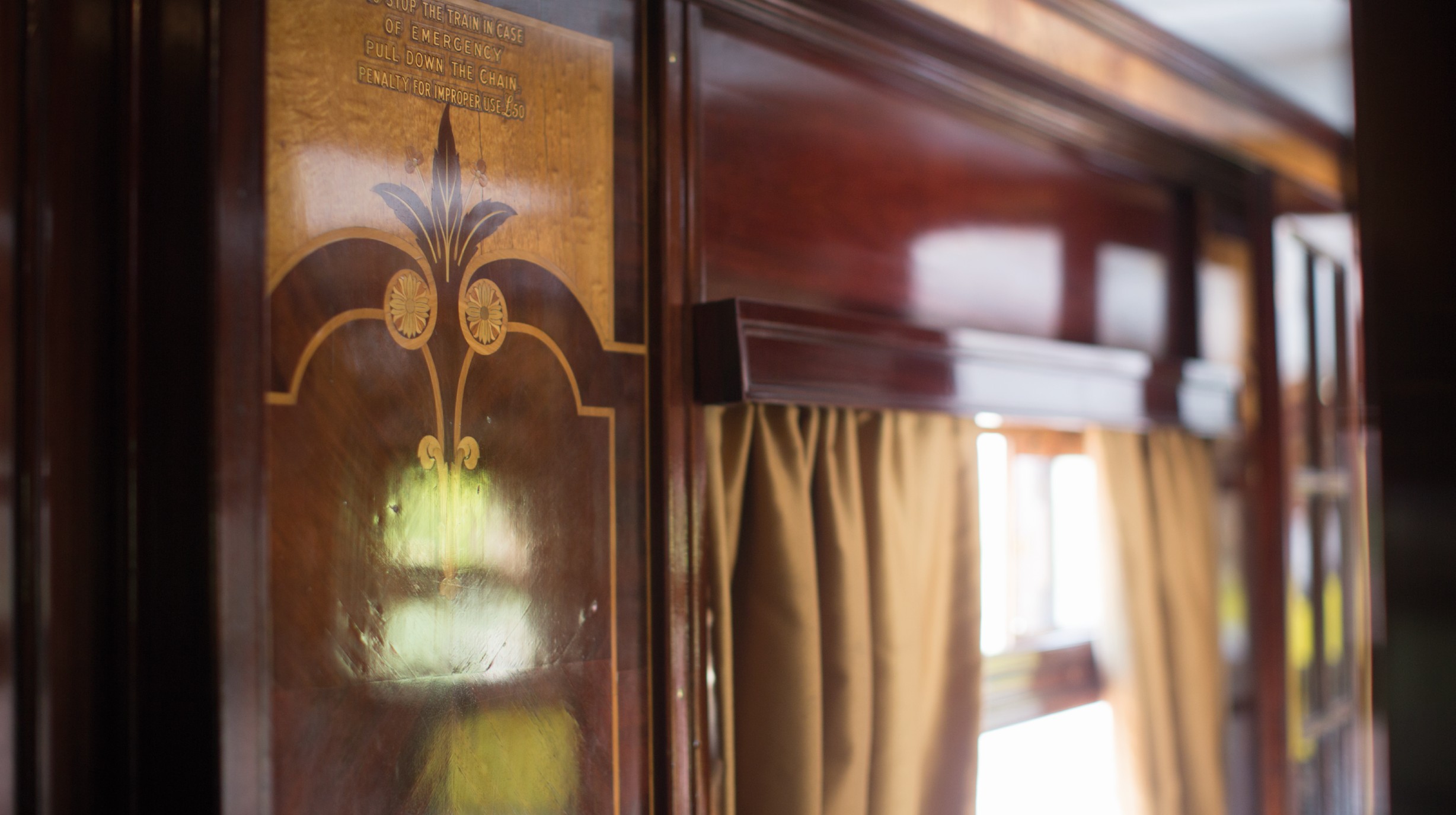 Belmond British Pullman interieur detail