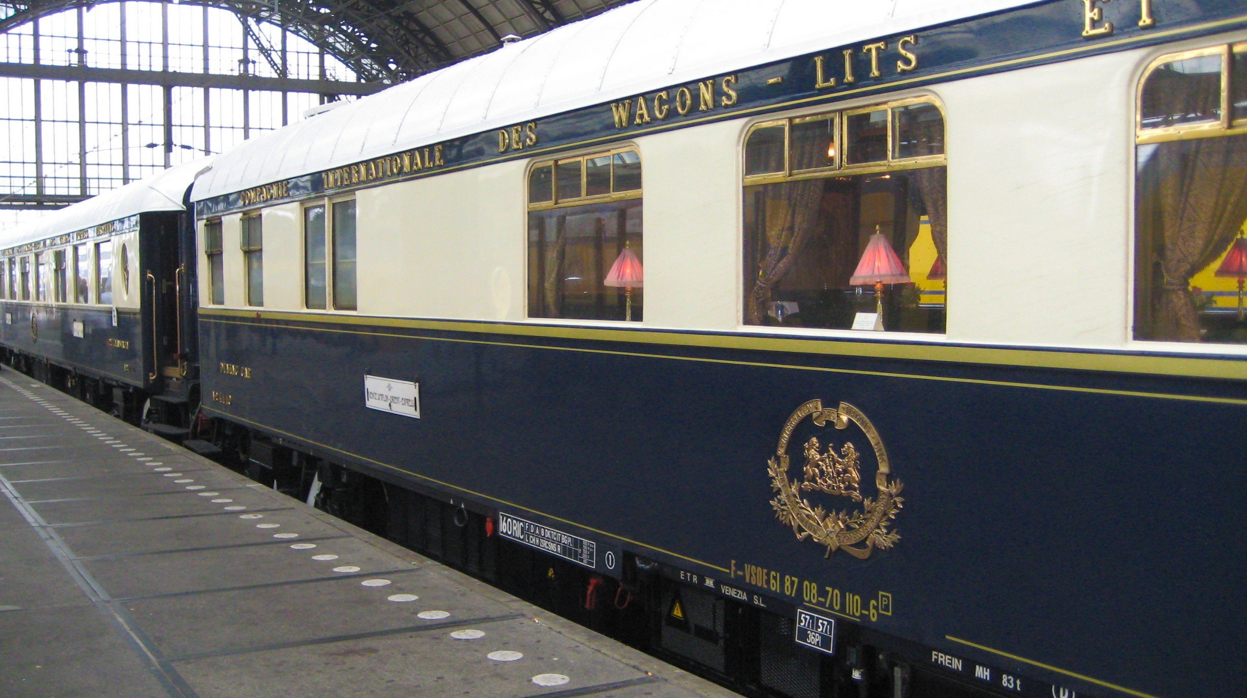 Per luxe Venice Simplon-Orient-Express van Amsterdam naar Venetië