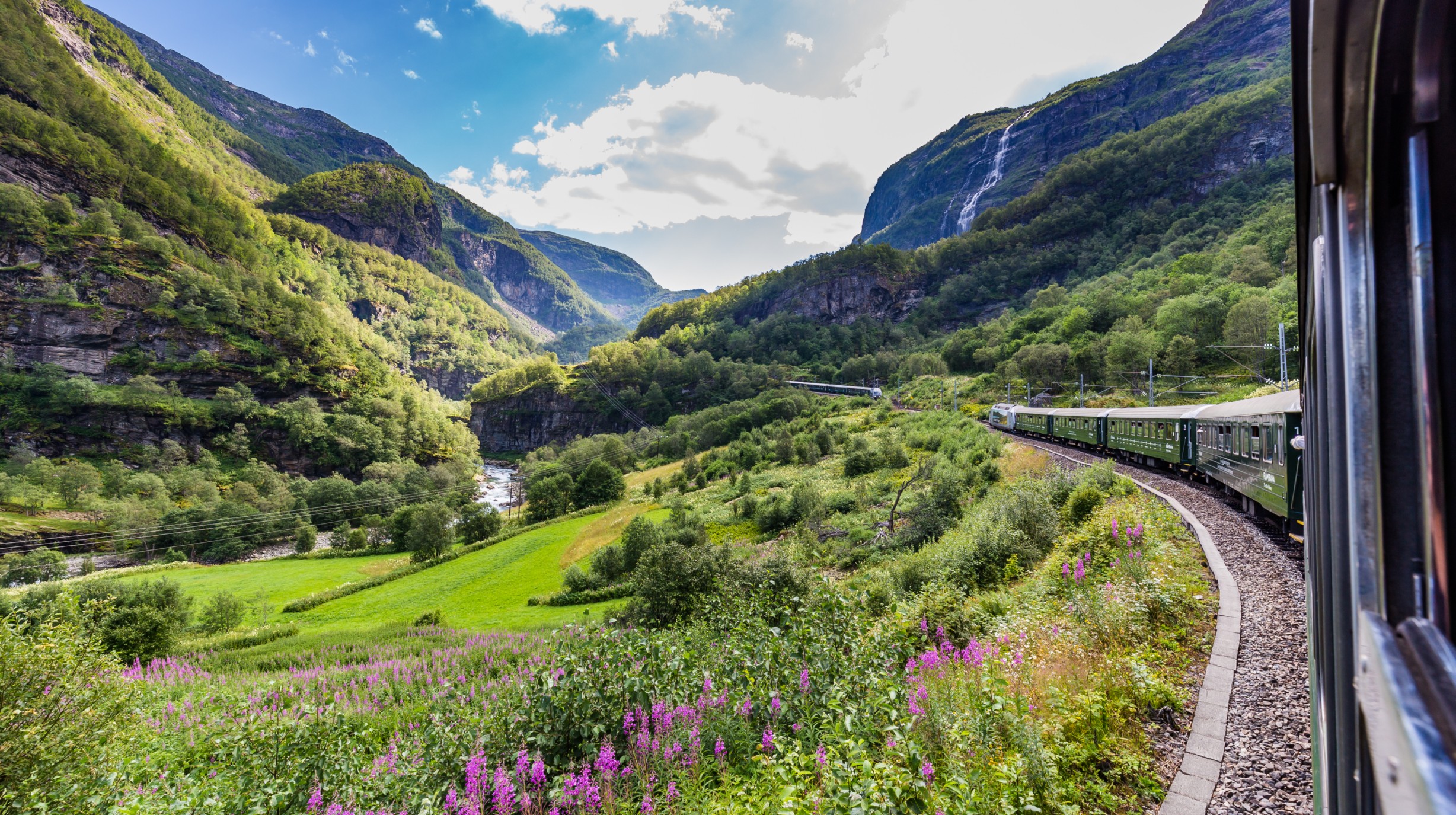Groepsrondreis per trein Olso,  Flåm, Bergen en Stavanger   