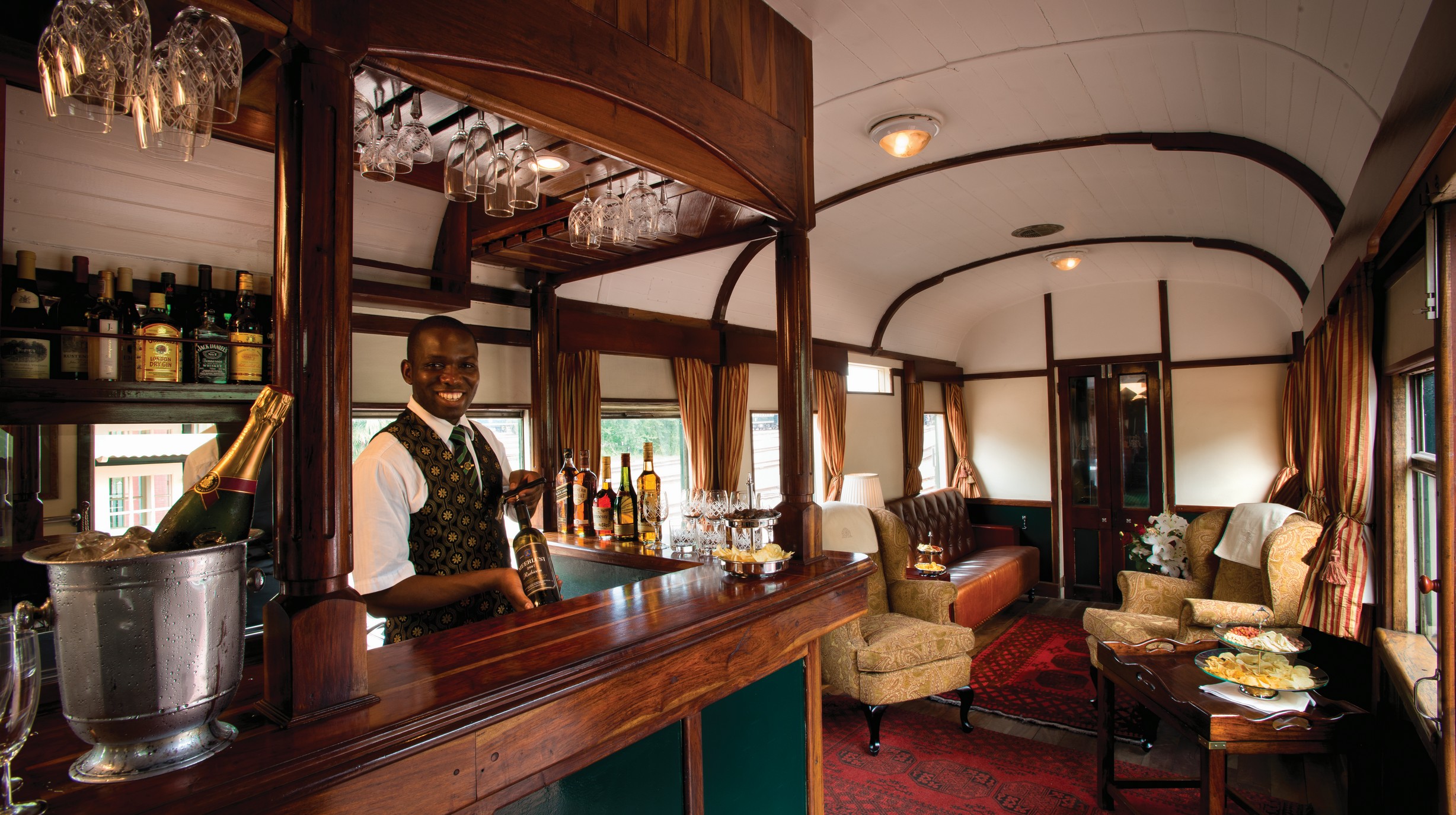 Rovos Rail Bar treinreis afrika 