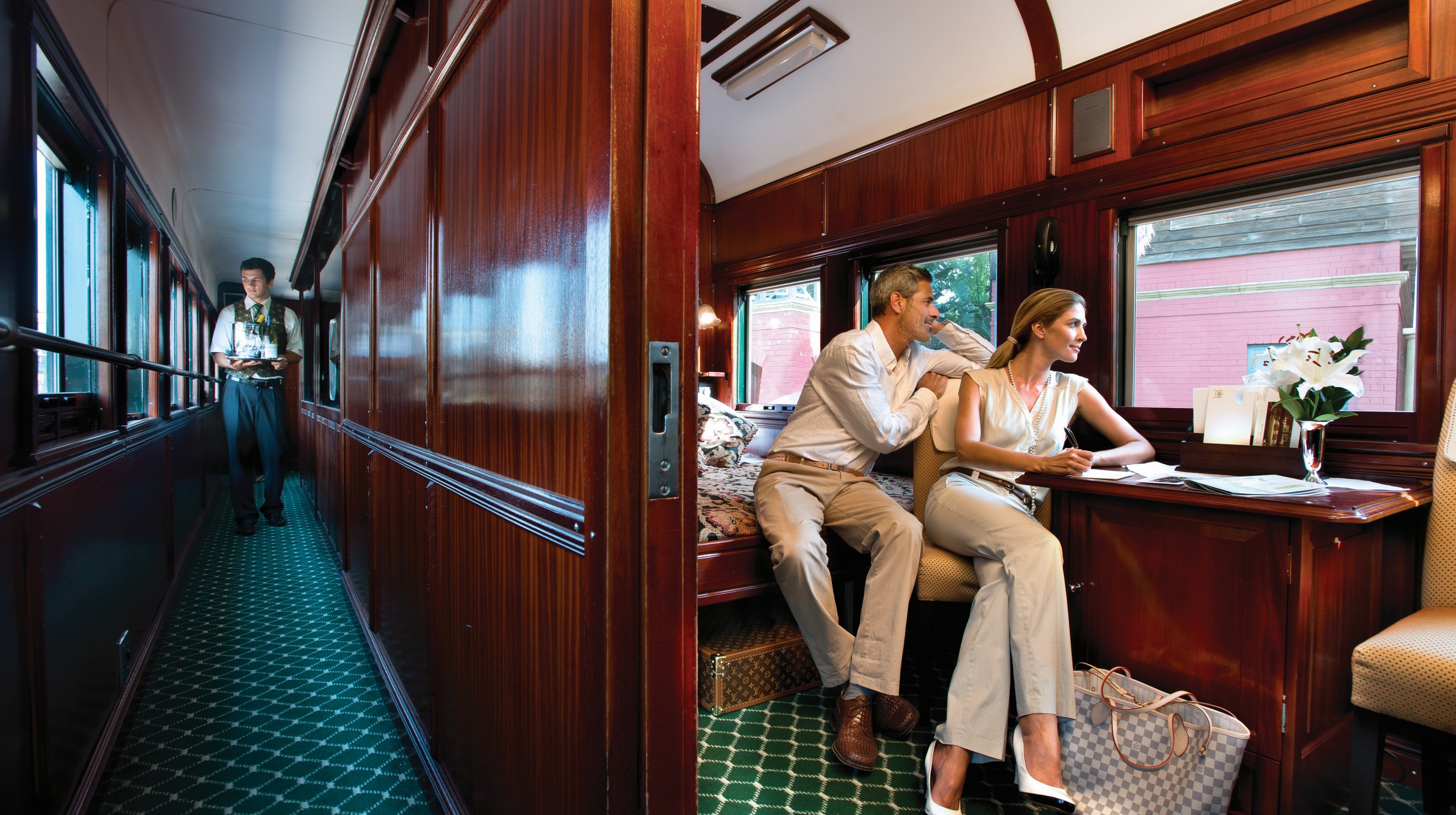 Rovos Rail Deluxe met koppel