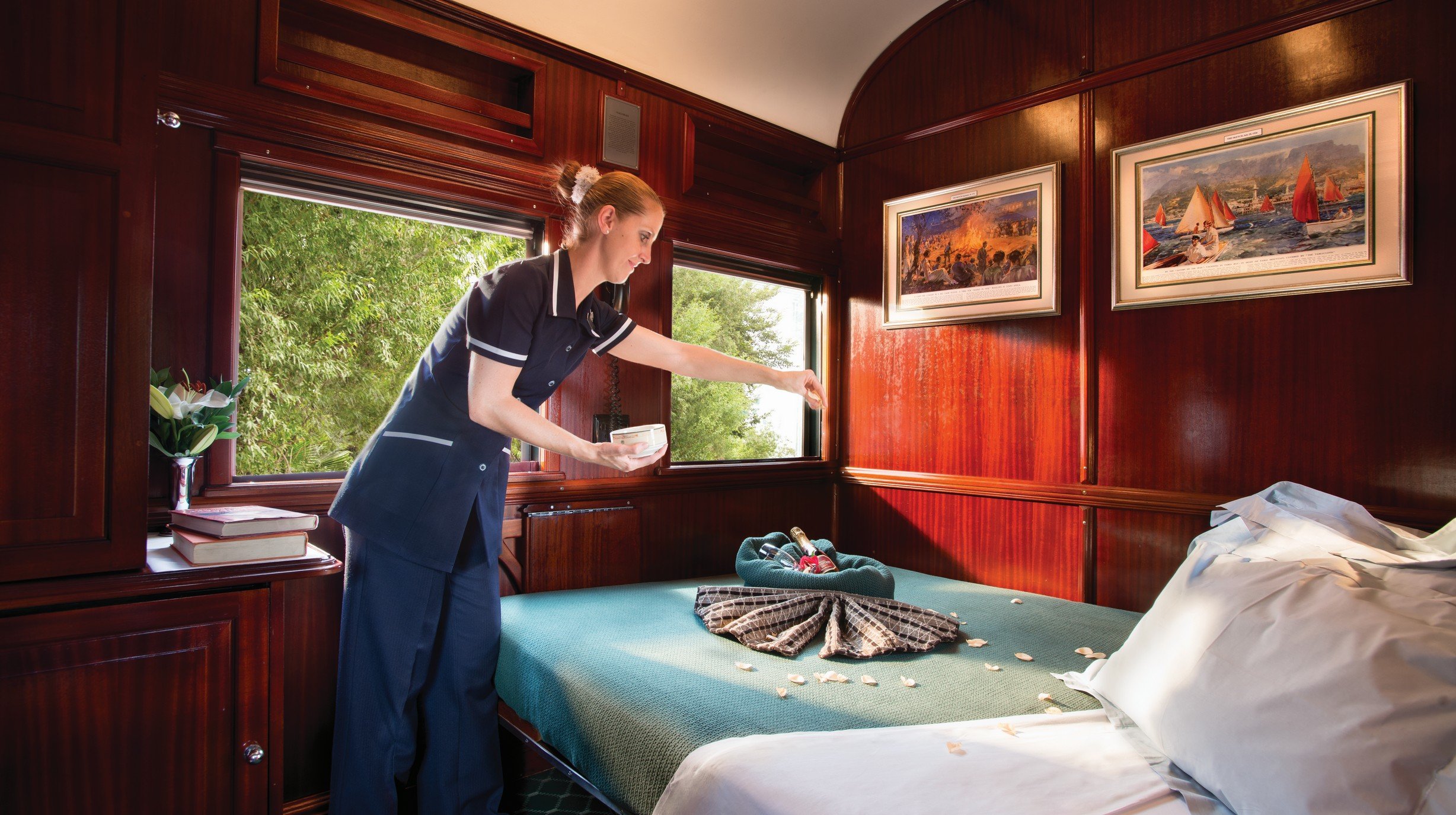Rovos Rail Pullman met bediening