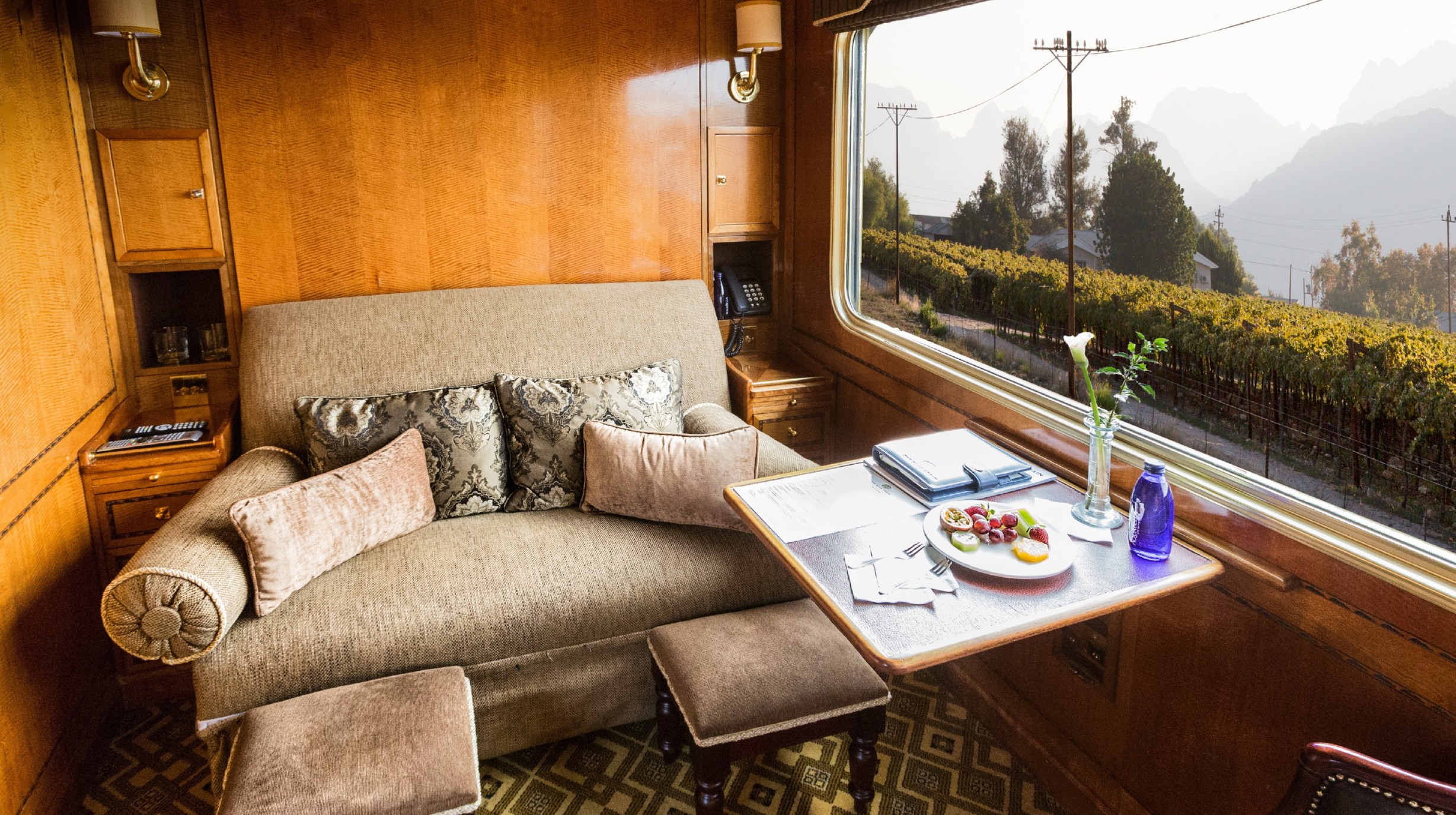 The Blue Train Luxury Suite - Daytime