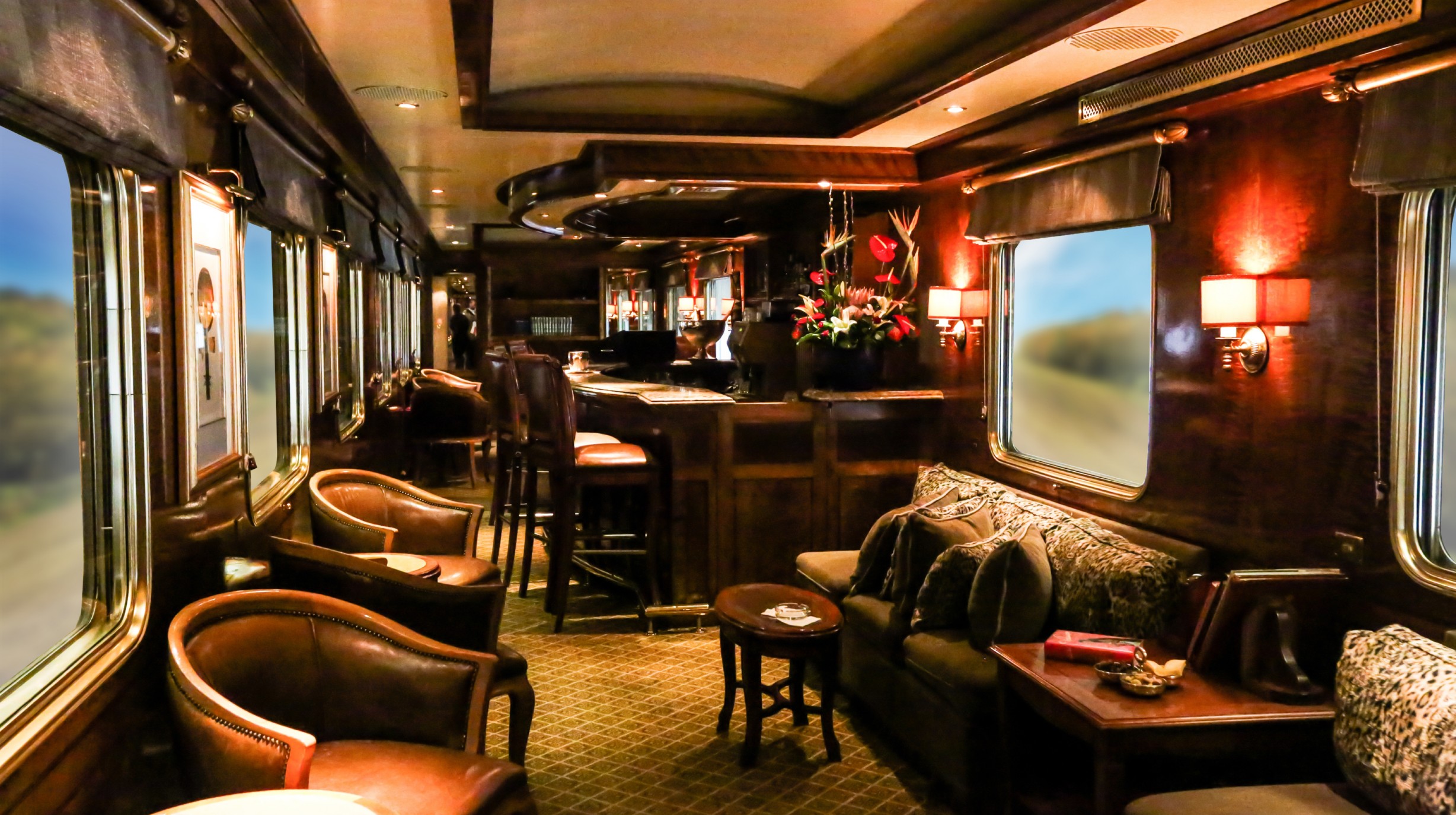 The Blue Train Smoking Club Car