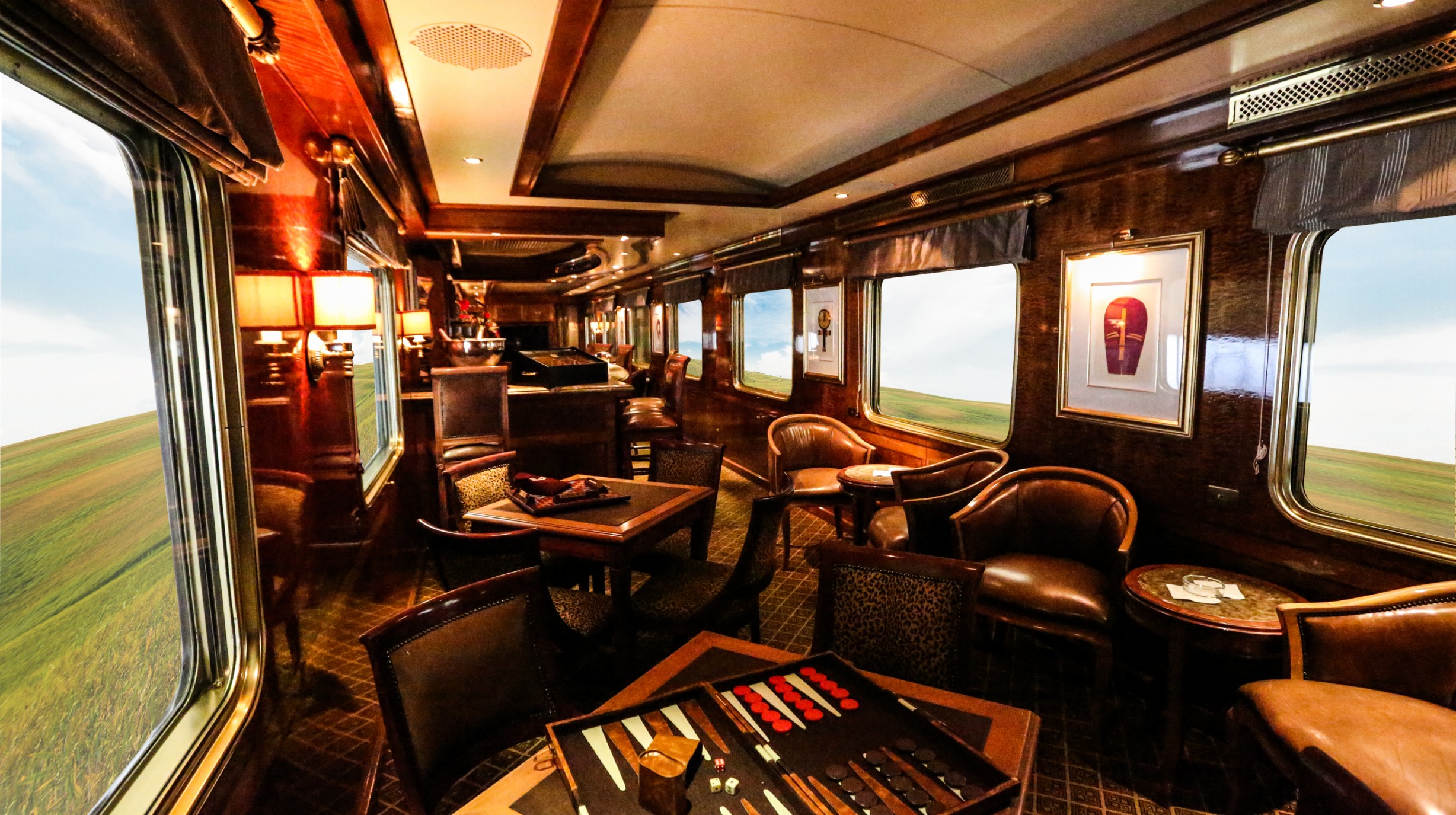 The Blue Train lounge