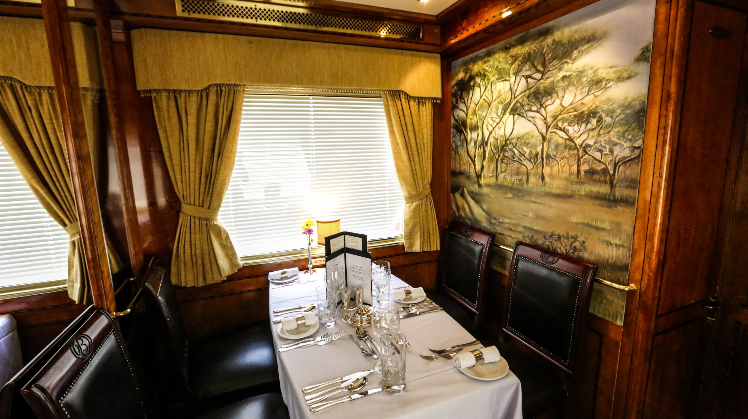 The Blue Train restaurant