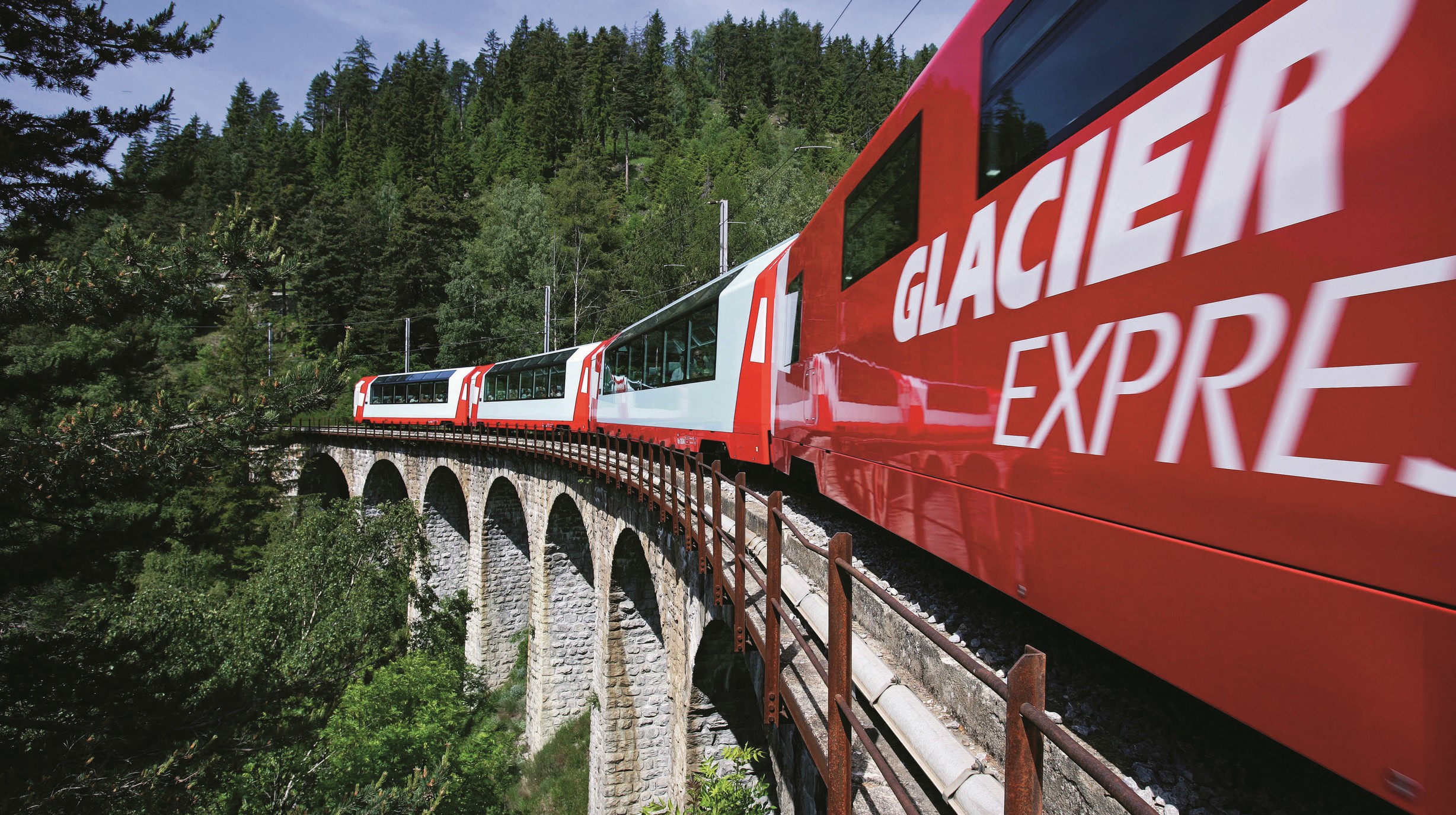Luxe treinreis dwars door Zwitserland
