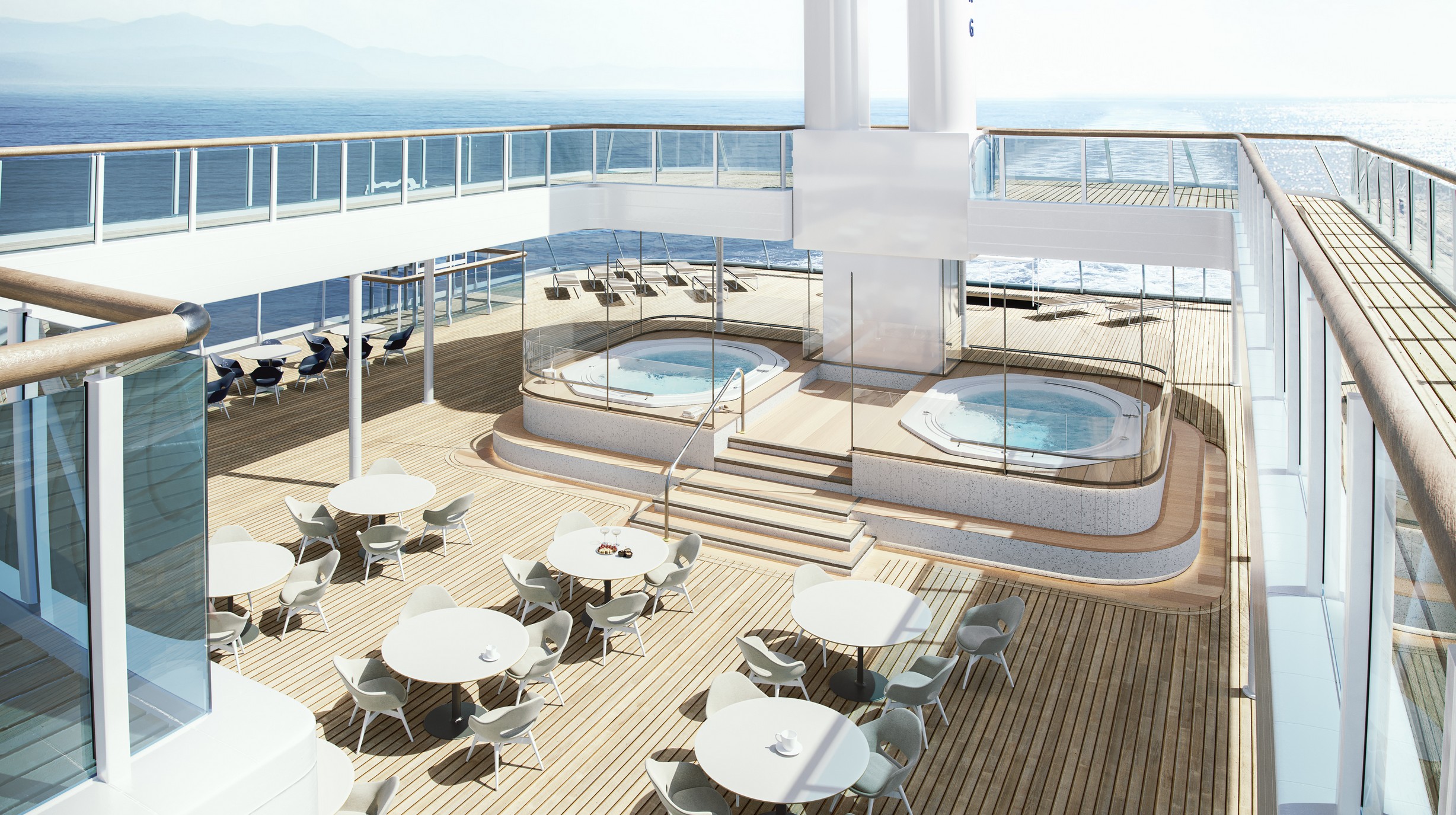 Outdoor deck_copyright Havila Voyages