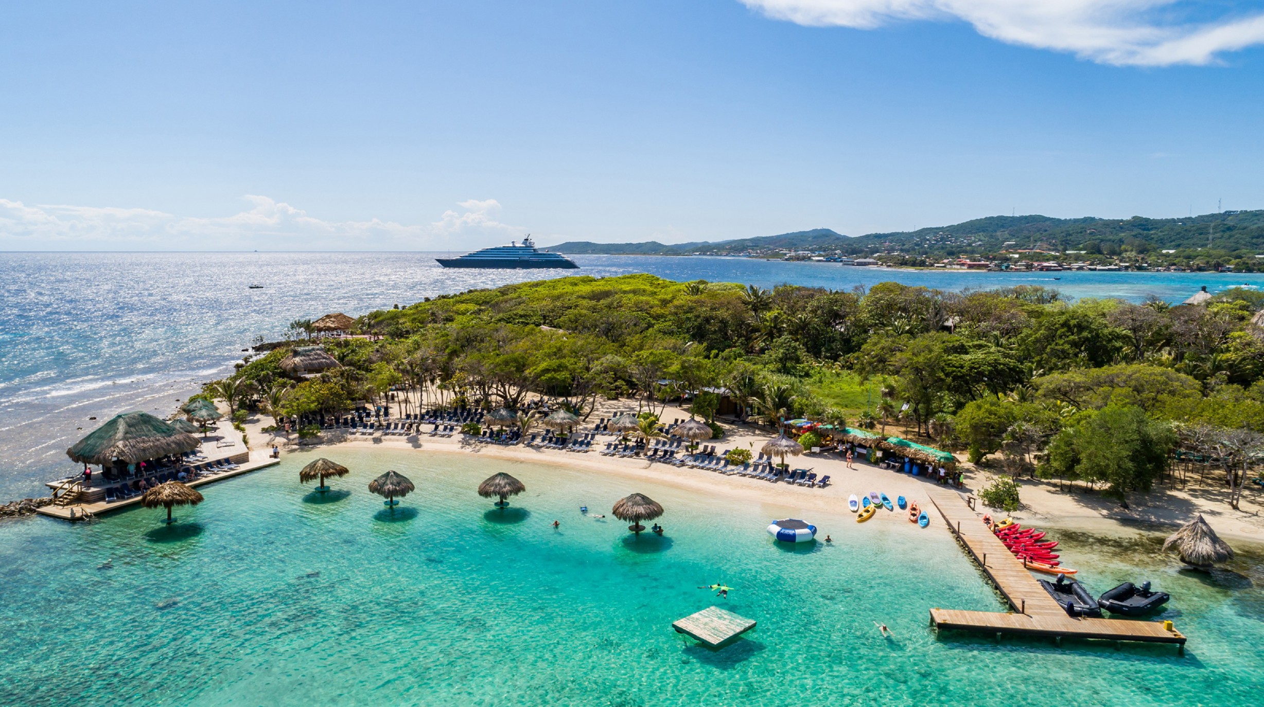 Scenic Eclipse - Big French Key, Roatan Island, Honduras