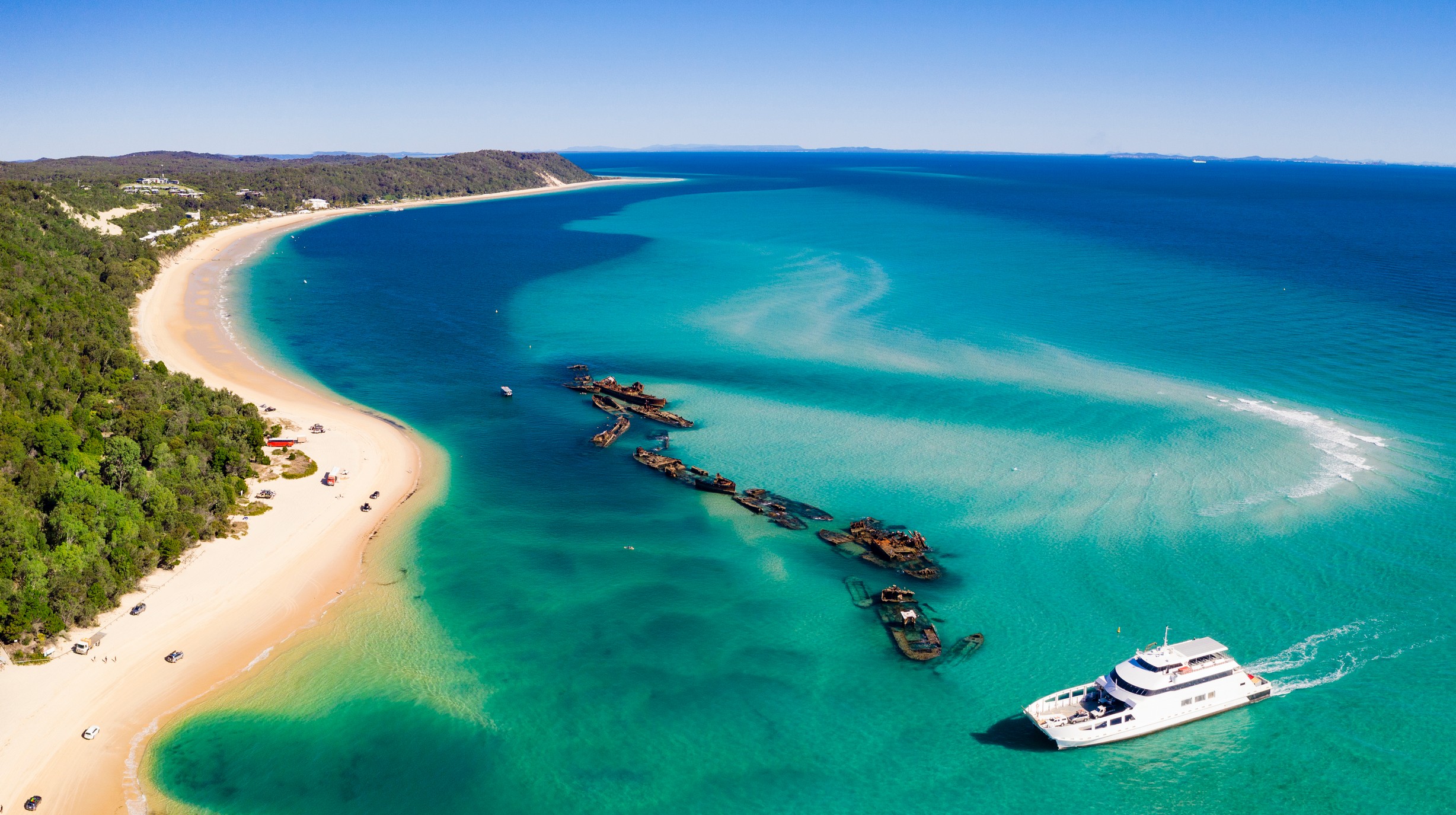 Moreton island Australië