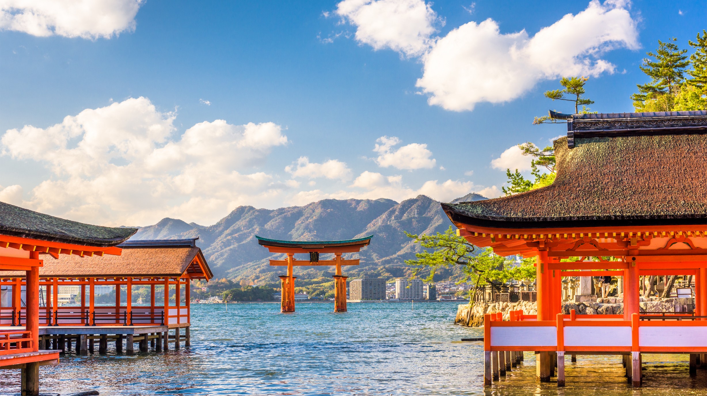 Japan - Hiroshima - Miyajima met Itsukushima Schrijn