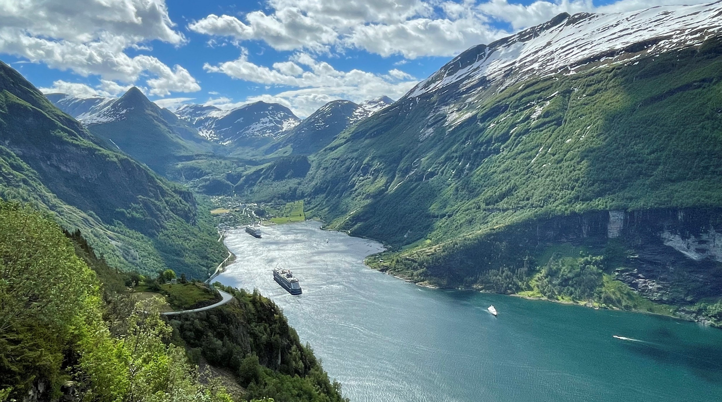 Luxe cruise naar Noorwegen