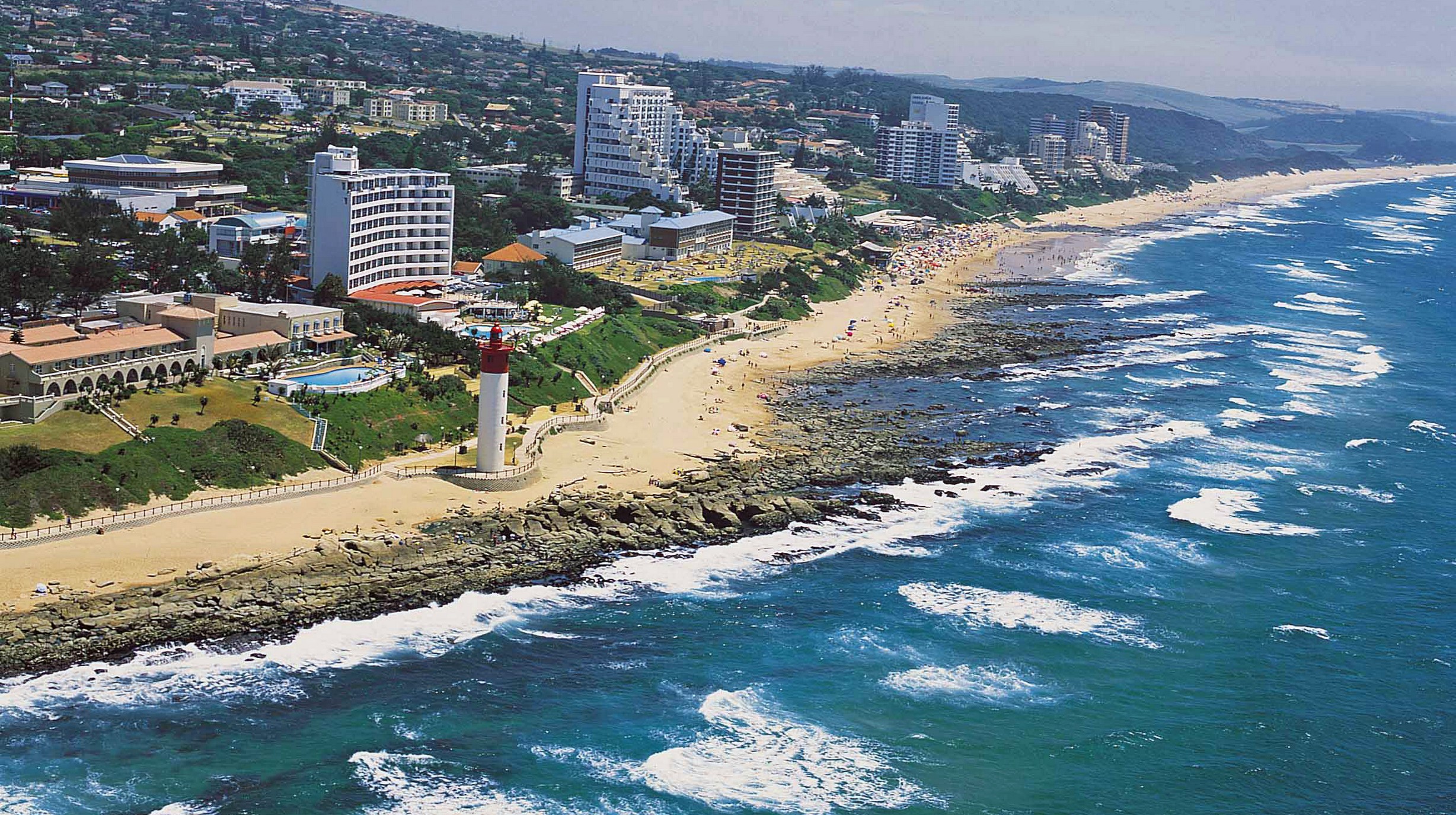 Durban, aerial view c. South African Tourism