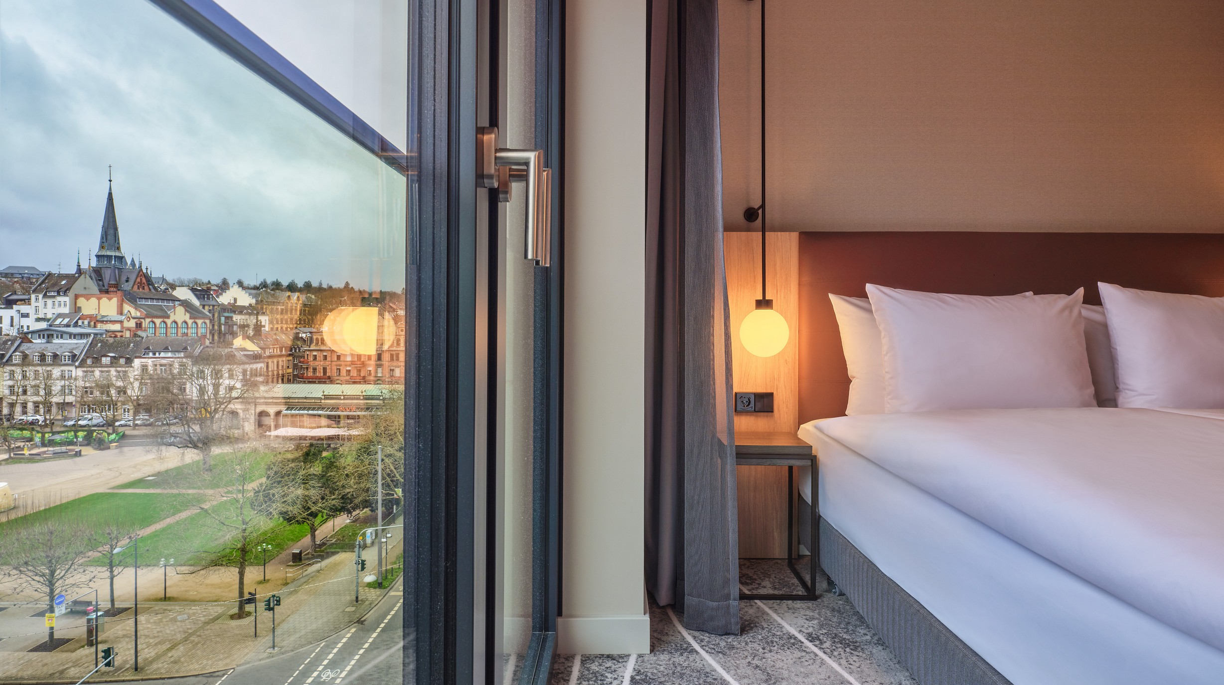 Adina Hotel Wiesbaden impressie hotelkamer