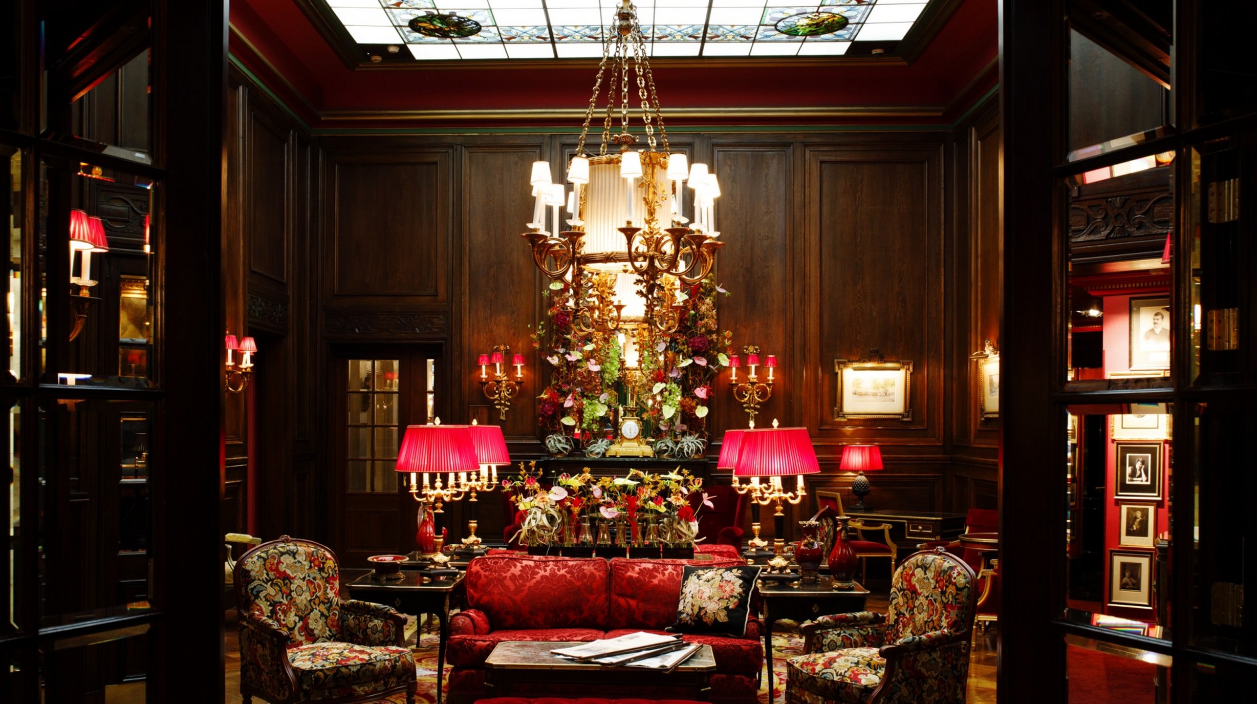 Hotel Sacher lobby