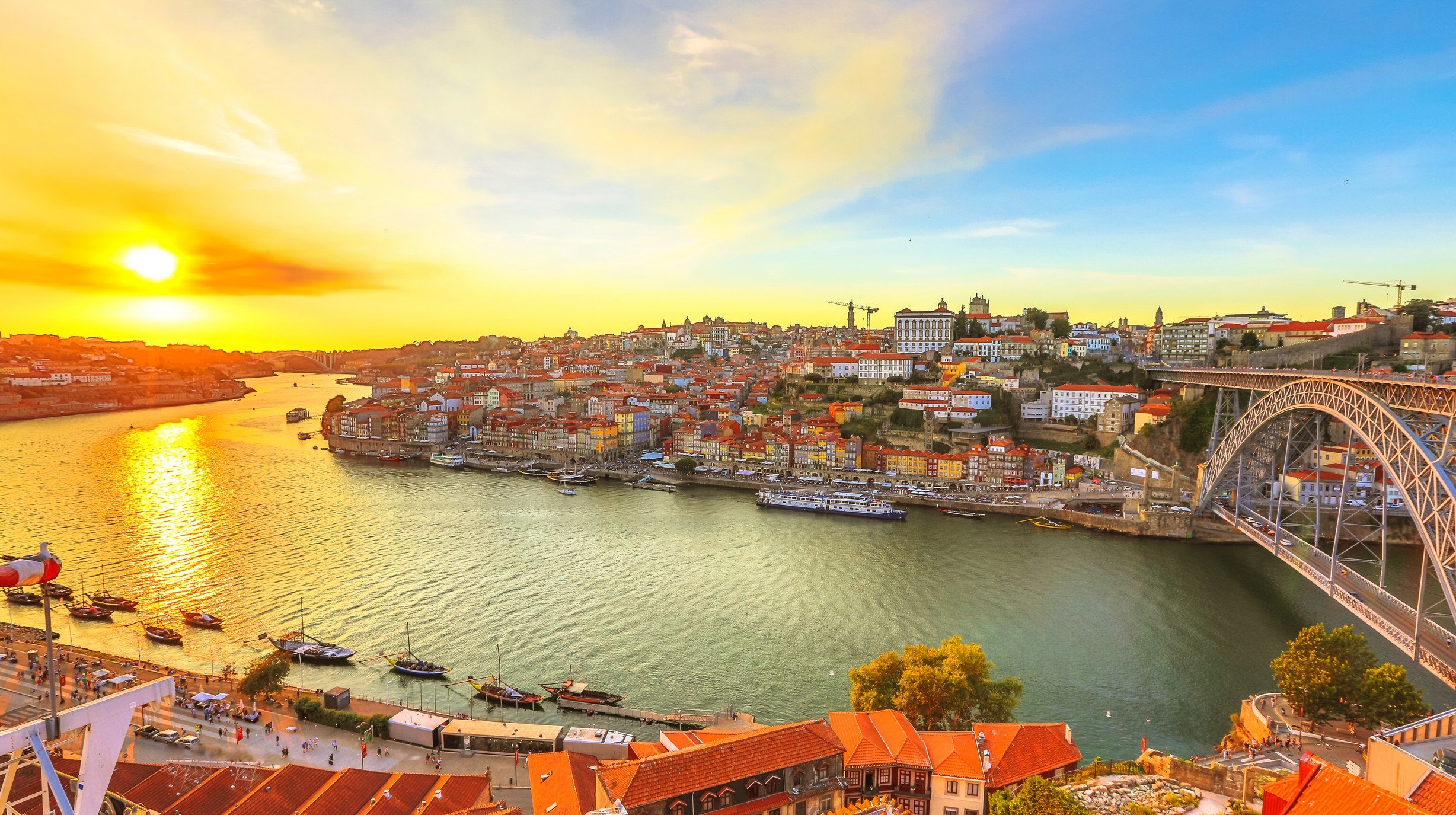Vila Nova de Gaia river
