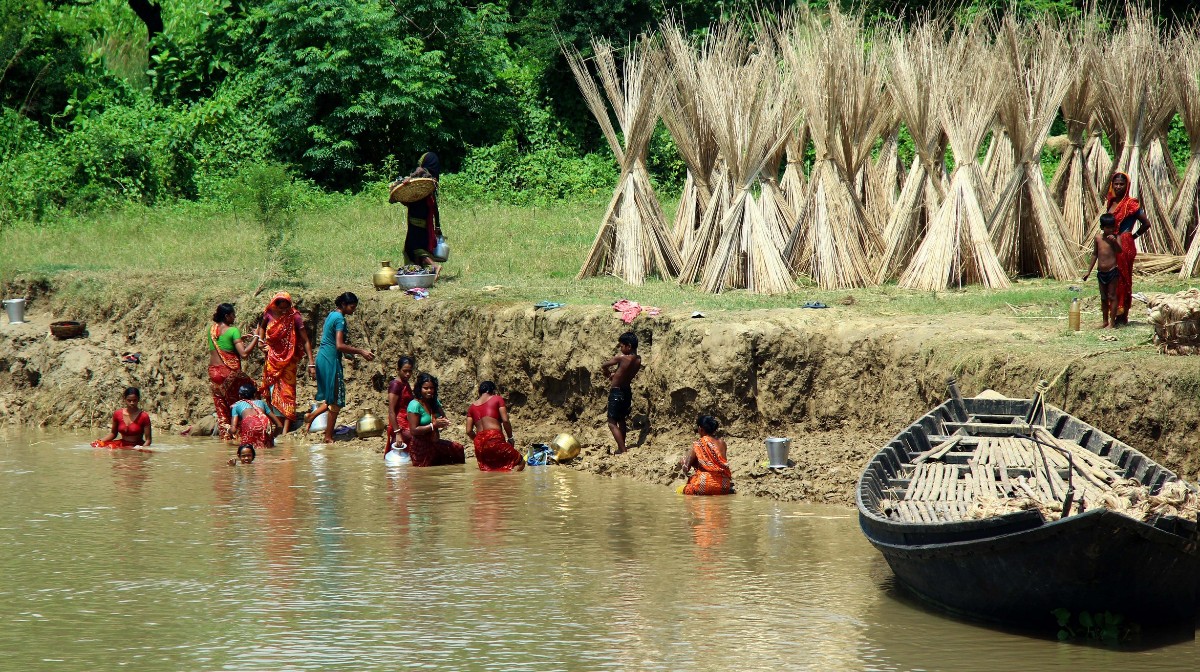 Baden in de Ganges