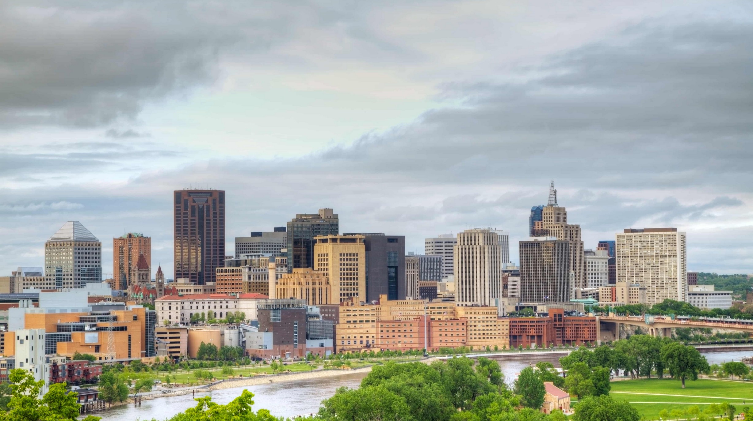St Paul downtown view - verkleind