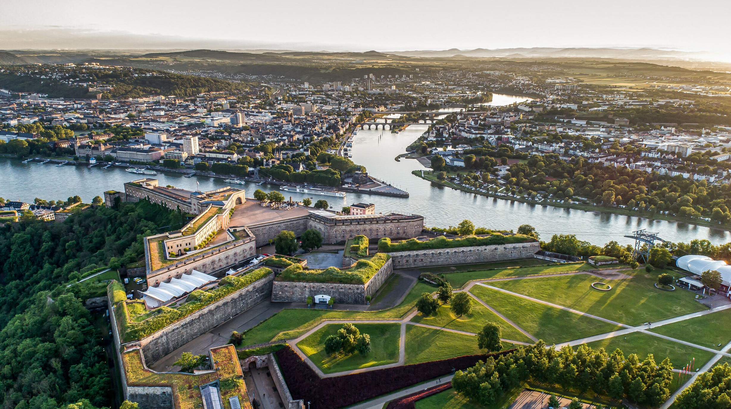 Koblenz uitzicht