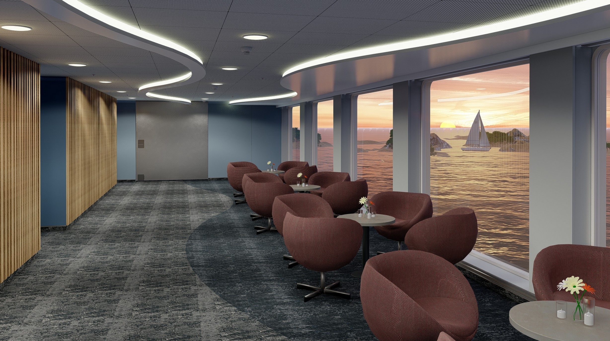 Seating area deck 6