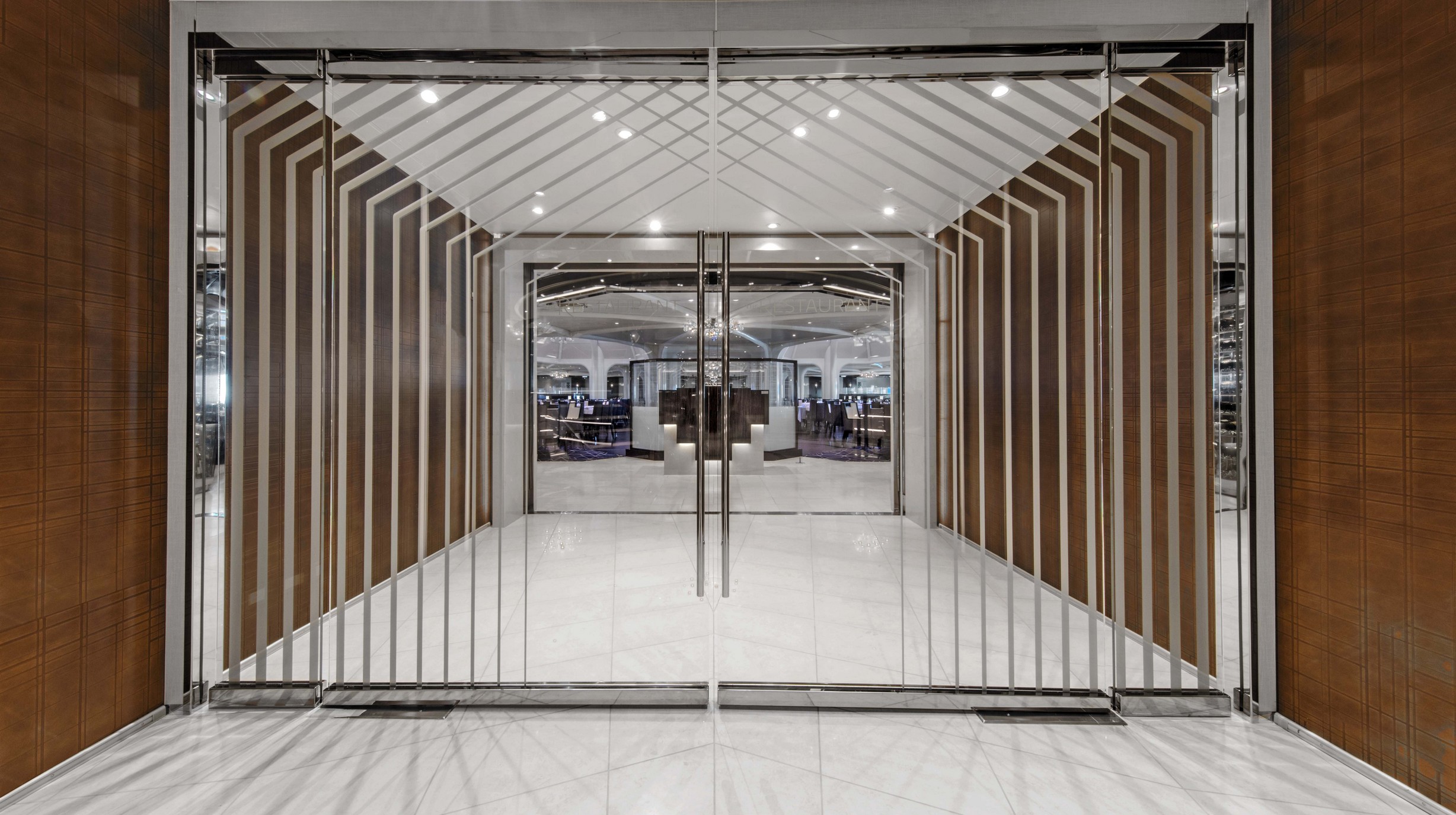 Seabourn Ovation 2018 (100) - The Restaurant Entrance
